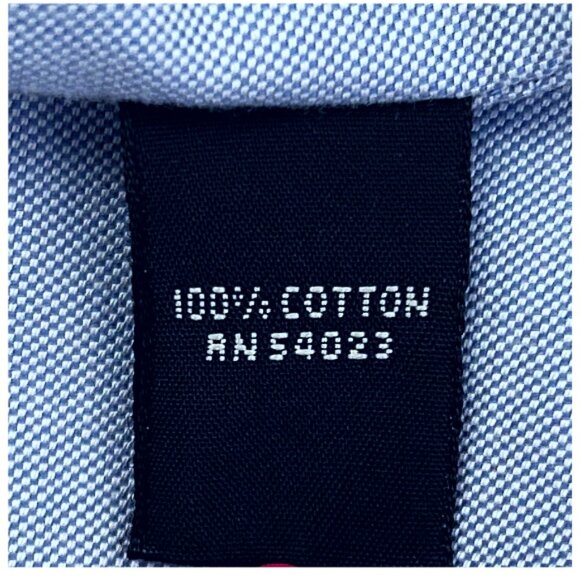 NWT Banana Republic Sky Blue Cotton Button-Up Long Sleeve Shirt S Classic Work - Picture 6 of 9